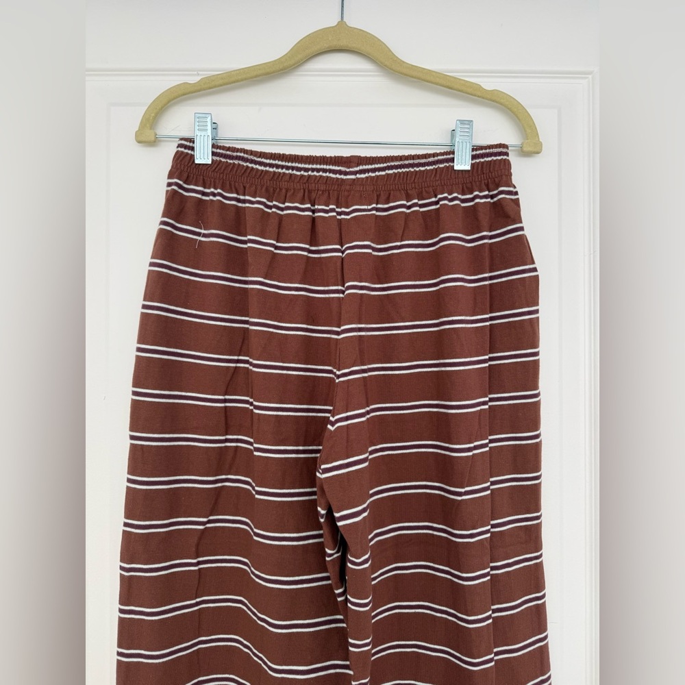 Parke Brown Striped Pants - Picture 5 of 10